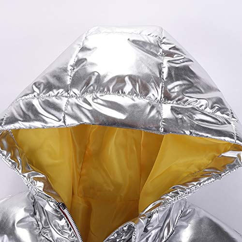 Boys Clothes Shining Color Warm Zipper Winter Coat3