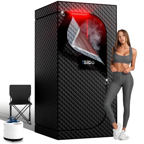 Infrared Steam Sauna with Light Therapy