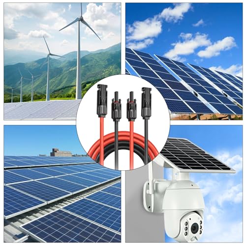 Cable solar de 4mm² con conector impermeable IP67 para paneles de furgonetas camper 7