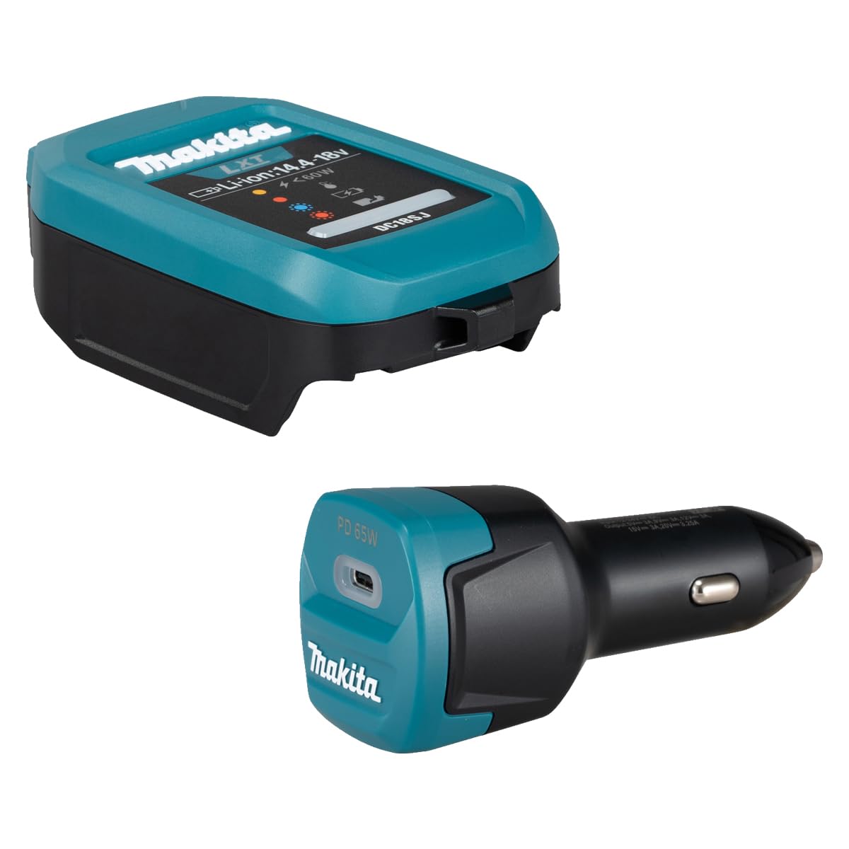 Makita 18V Lxt Battery Car Charger With Usb-Pd Compatibility 1916H8-8