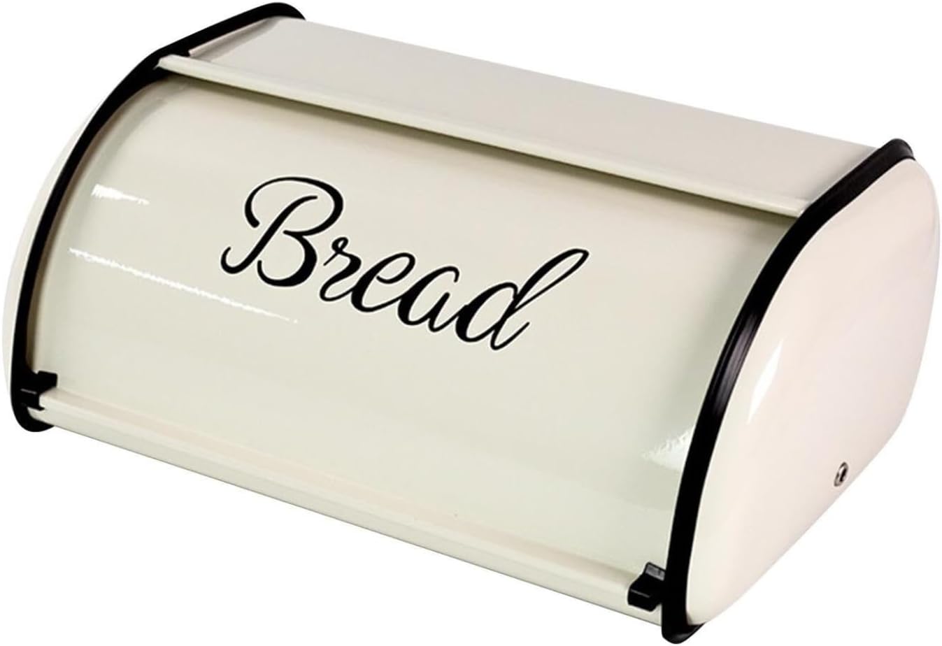 パン保存ケース パン箱 ロールトップブレッドビン ブレッドボックス ヴィンテージ 大容量 パンホルダー コンテナ ベーカリー コーヒ