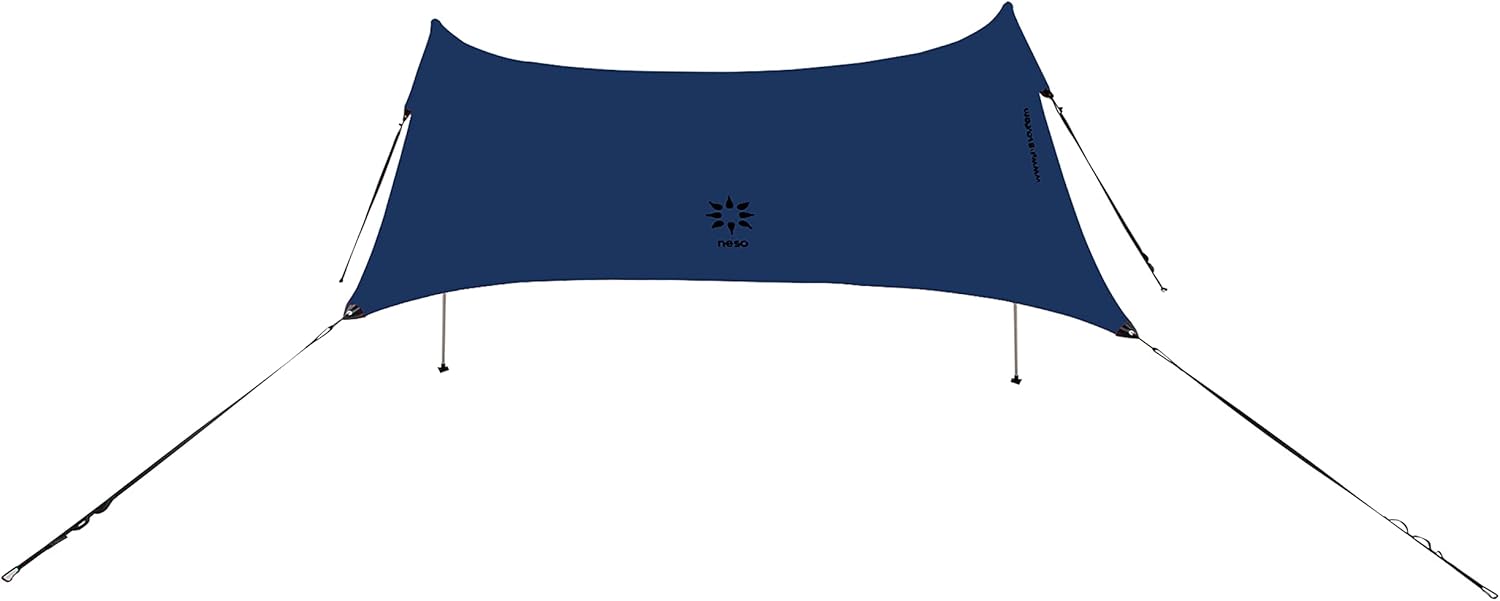 Neso Sidelines Grande Sports Tent - Lightweight and Portable Sun Shelter and Shade Tent for Outdoor Activities - Patented Reinforced Corners - UPF 50+ Sun Protection - 7ft Tall, 11 x 4.5 ft