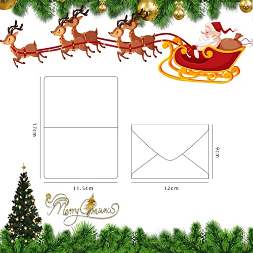 18Pcs Christmas Greeting Cards, Retro Creative Holiday Cards With Envelopes,Greeting Cards Bulk Vintage Diy, Vintage Christmas Cards Merry Christmas (9 Funny Designs) #TOP6