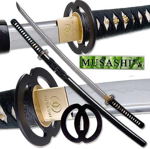 MAKOTO Musashi Ring - Sharp Practical Daimyo Samurai Sword Full Tang