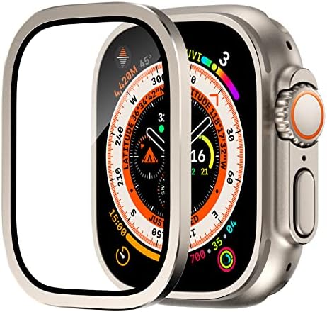 Protectores de Pantalla para Apple Watch Ultra de 49mm, Vidrio Te...