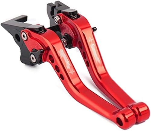 AOOMII Motocicletas aptas para TRK502 TRK 502 2017 TRK Palanca de embrague de freno ajustable de aluminio (color  marrón)