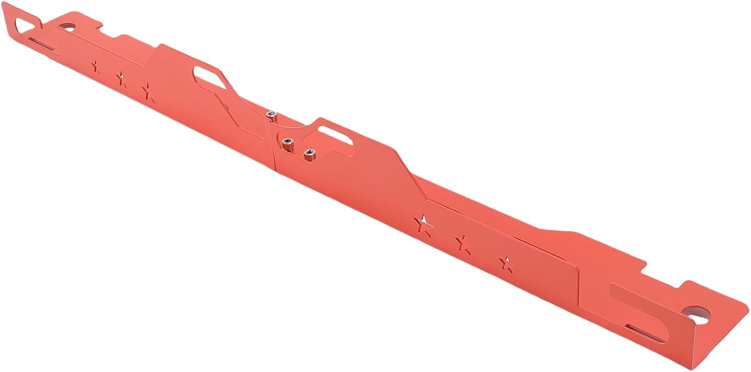 Professional Grade Alloy Steel Toe Alignment Tool Plates with Anti Slip Design and Tape Measures for Precise Wheel Alignment on Cars Trucks ATVs Orange 2PCS Set
