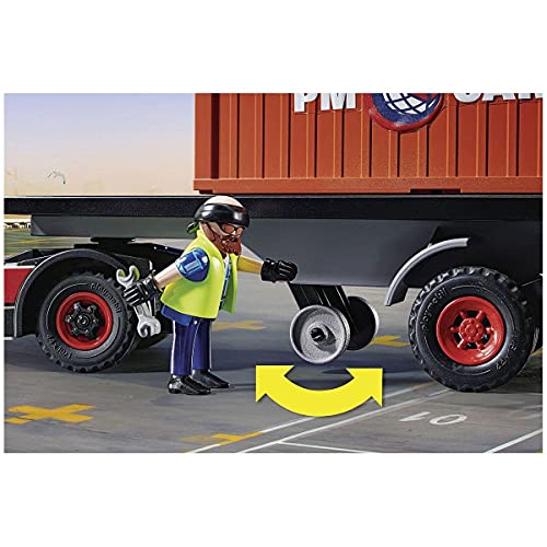 PLAYMOBIL City Action 70771 LKW mit Anhänger, RC-fähig, Ab 4 Jahren – Ansicht 4