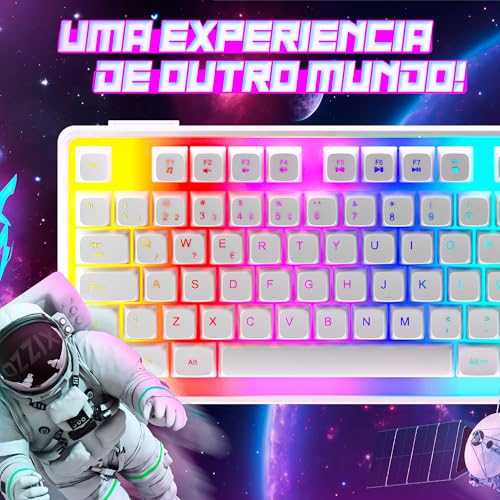Teclado Gamer Doppler RGB Base em LED Profissional Antighosting ABNT2 Usb Ozzix