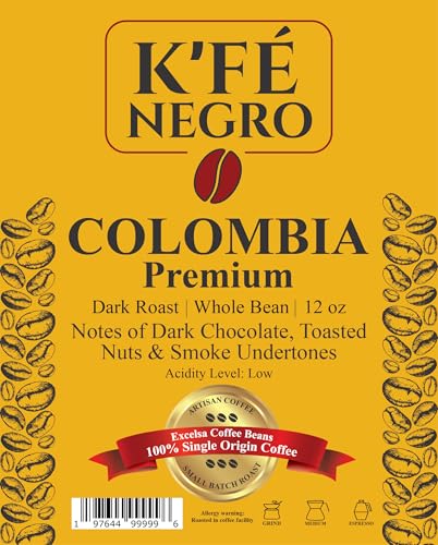 K’FE Negro Premium Café en Grano Tostado Oscuro 12 oz miniatura 4