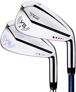 Golf Clubs Iron for Men Women, 7 Irons Carbon/Steel Rod, Right Handed Golf Practice Pole Sports Golf Training