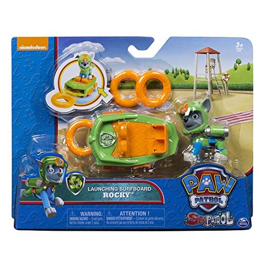 Paw Patrol 6037879 Sea Launching Surfboard Pups