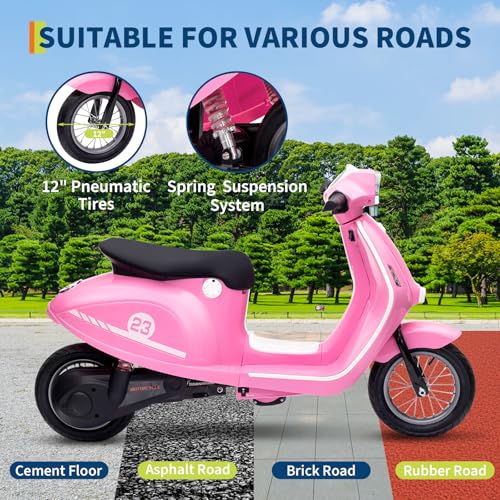 24V IPX4 Water-Resistant Moped