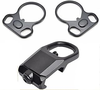 Two Point Sling Mounts,Industries Sling Attachment, Durable Heavy-Duty Sling Attachment Ring for Two Point and Traditional Sling - TOCNGAEK