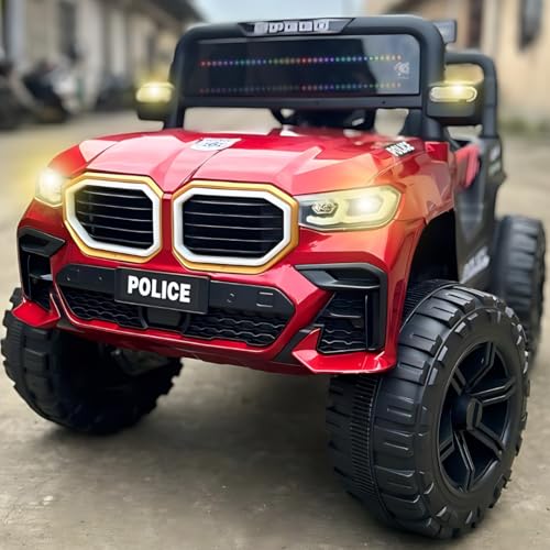 Storio Premium Rechargeable Baby Battery-Powered Electric Car Jeep for Kids – Electric Ride-On Car Toy with Bluetooth Music & Lights – Dual Control Mode for Ages 2 to 5 Year - Red Color (B0DCTHV7YL) Amazon Price History, Amazon Price Tracker