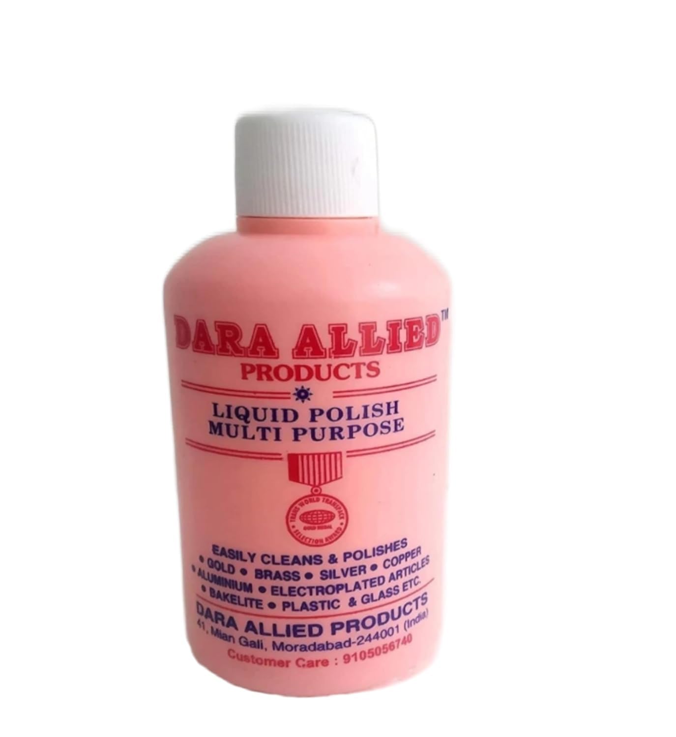 DARA Allied Polish Liquid for Metal Brass, Copper, Aluminium, Sterling Silver, Stainless Steel and Gold Polish 100 ml each (Pack of 1) (B0DGLTYH69) Amazon Price History, Amazon Price Tracker