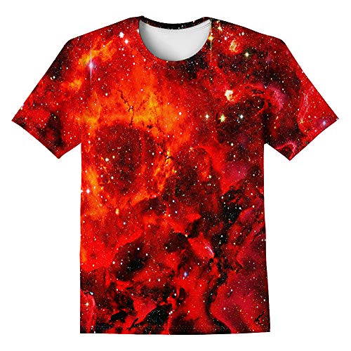 Image of LAIDIPAS Boys Girls 3D Graphic T-Shirt Short Sleeve Tops Tees 6-16 Years | Kids Crewneck Shirts, Vibrant Color, Lightweight and Quick Dry, Trendy Outfits for School, Parties, vacation and Daily Wear