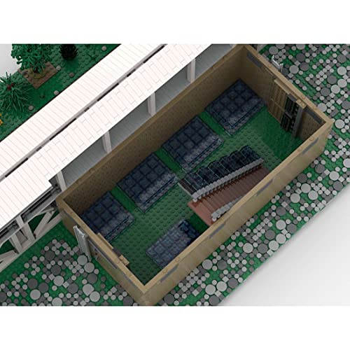 Bausteine Haus Icing Haus Plattform Erweiterungen Stil 1 Modular Building, Klemmbausteine Architektur Modell Bausteine… – Bild 4