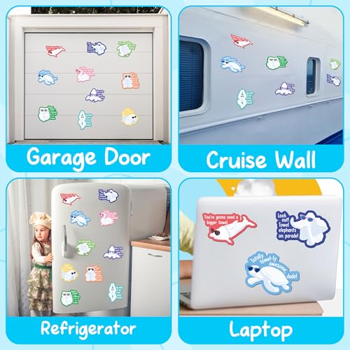 10 imanes decorativos magnéticos estilo animal para puerta miniatura 5