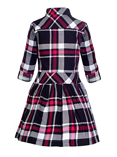 Image of Naughty Ninos Girls Shirt Dress (NN00382DRS Red 7-8 Years)