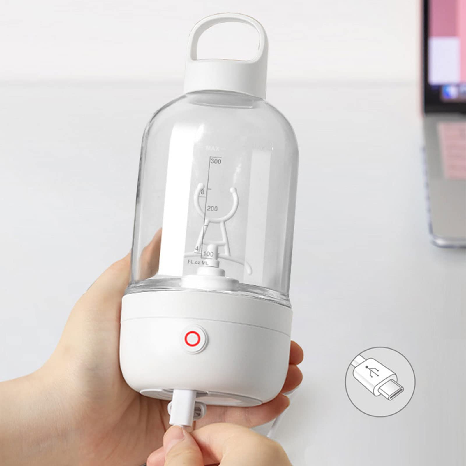 Fully Automatic Mixing Cup Fitness Protein Shake Powder Special Portable Water Cup Milkshake Charging Shaker Cup