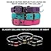 Max and Neo Glacier Reflective Neoprene Metal Buckle Dog Collar - We Donate a Collar to a Dog Rescue for Every Collar Sold (Medium, Teal)