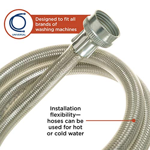 Ge PM14X10005 Stainless Steel Washing Machine Hoses thumb #5