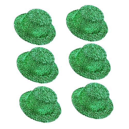 Cabilock Cappellino Da Festa Verde Piccolo Cappellino Per Il Di San Patrizio Per Adulti Robusto Cappello Decorativo in Feltro
