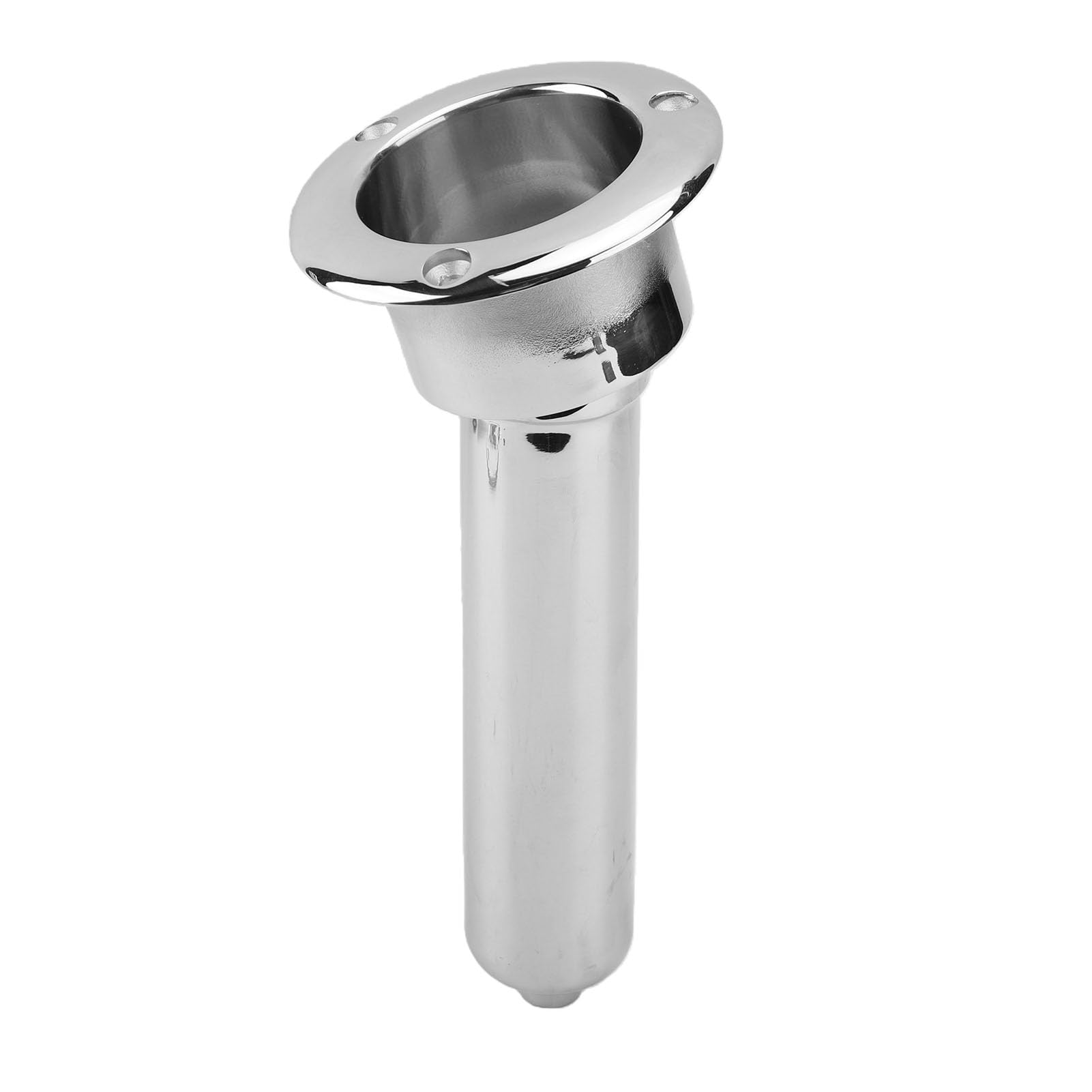 Haofy Uchwyt na wędkę do łodzi, Stal Nierdzewna 316, montaż Podtynkowy 40 Mm do Statku Jachtowego, Kubek 78 Mm, Zintegrowany z 3 Kątowym Kołkiem Zatrzymującym drenaż Pontonu z konsolą