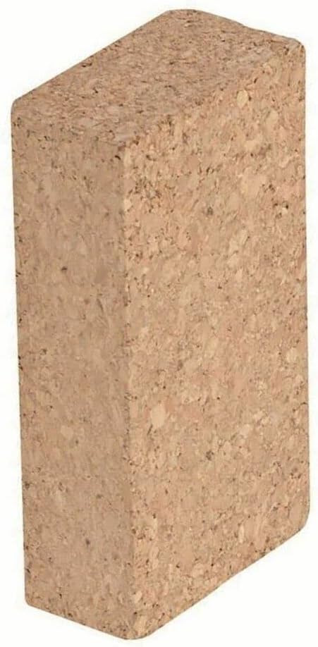 Abrasive Cork Hand Sanding Block, Non-Slip Grip Slip Hand Sanding Tool 110mm x 60mm x 30mm Perfect for Decorating & DIY-2pack - Image 4