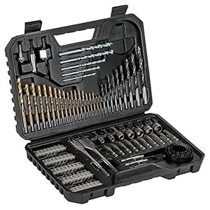 Bosch Set da 103 Pezzi di Punte e Bit V-Line in Titanio , per Legno, Pietra e Metallo, Accessori per Utensili di Foratura e Avvitamento