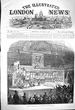 Old antique victorian print