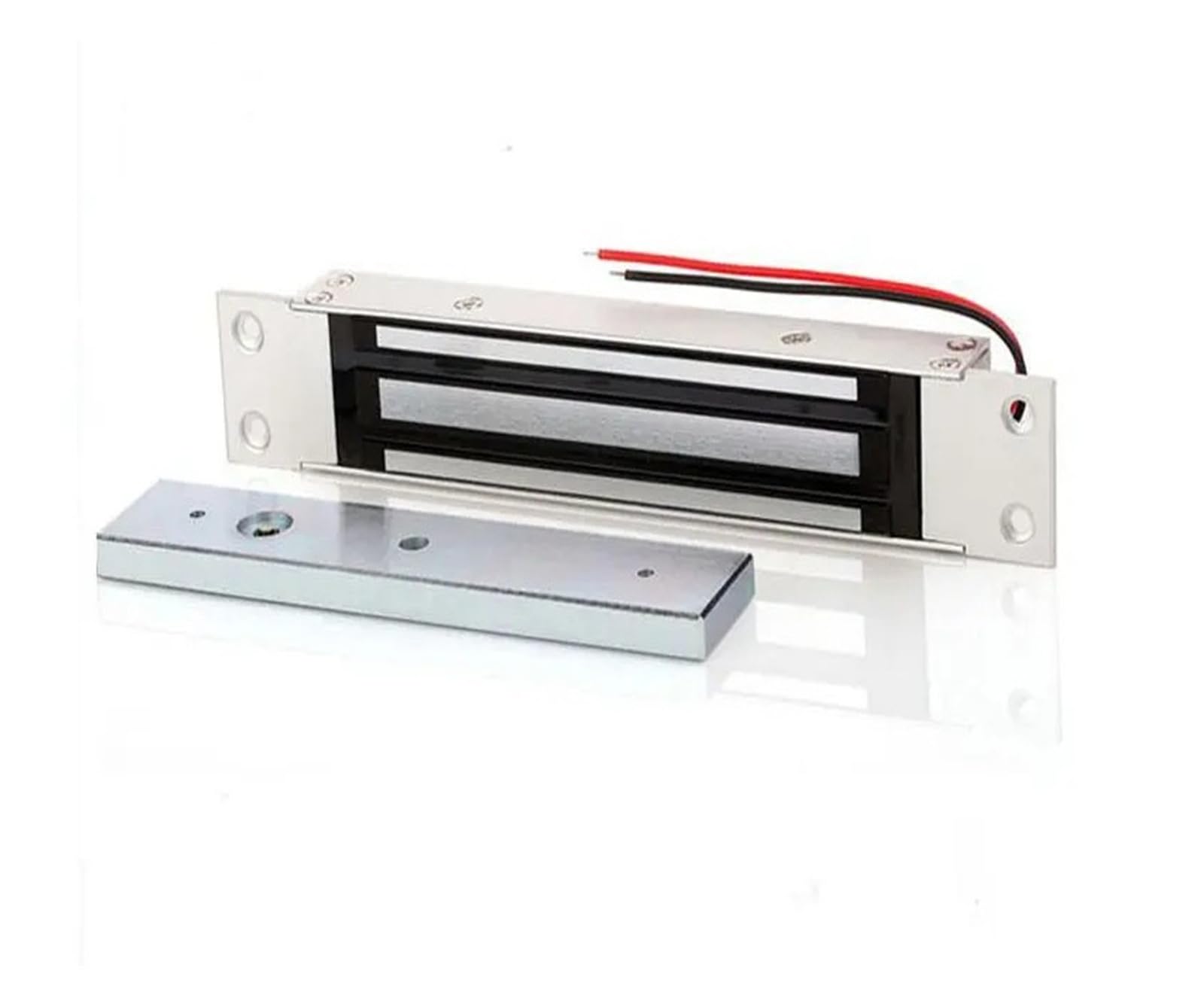 Cerradura magnética integrada de 180 kg, uso para puerta de madera, puerta de metal, sistema de control de acceso