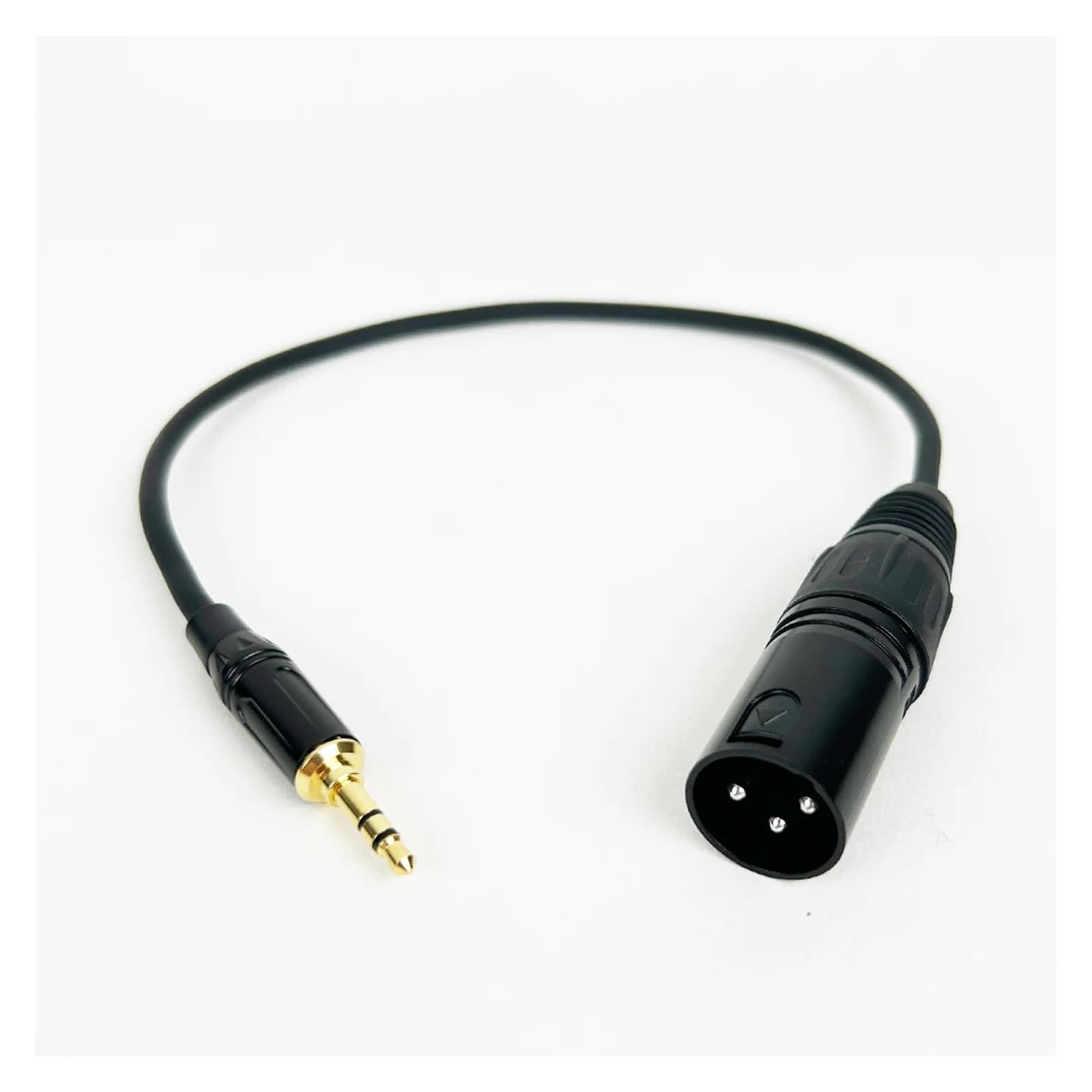 Cavo adattatore da 3,5 mm a XLR maschio jack sbilanciato 1/8 di pollice TRS stereo a pin cavo audio for microfono(1m)