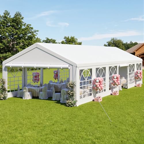 DWVO 20x40ft Party Tent Outdoor Heavy Duty Wedding Event...