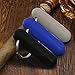 OYHBO Cigar Punch Set of 3 Cigar Accessories Bullet Style Plastic Keychain Punch with 8 mm Hole (White & Black & Blue)