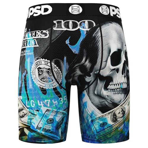 PSD Men's Boxer Briefs - Goblin Loot, 7 Inch Inseam, Moisture-Wicking, 4-Way Stretch, Boxer Briefs for Men, 2X-Large4
