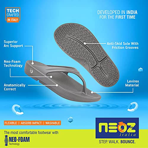 Image of NEOZ Ultra Soft Women's Slippers with Cushion FootBed for Adult | Comfortable & Light Weight| Stylish & Anti-Skid| Waterproof & Everyday Flip Flops for Ladies /Girls