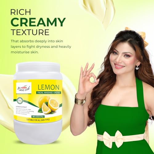 Image of BEEONE Lemon Massage Cream 900 ML