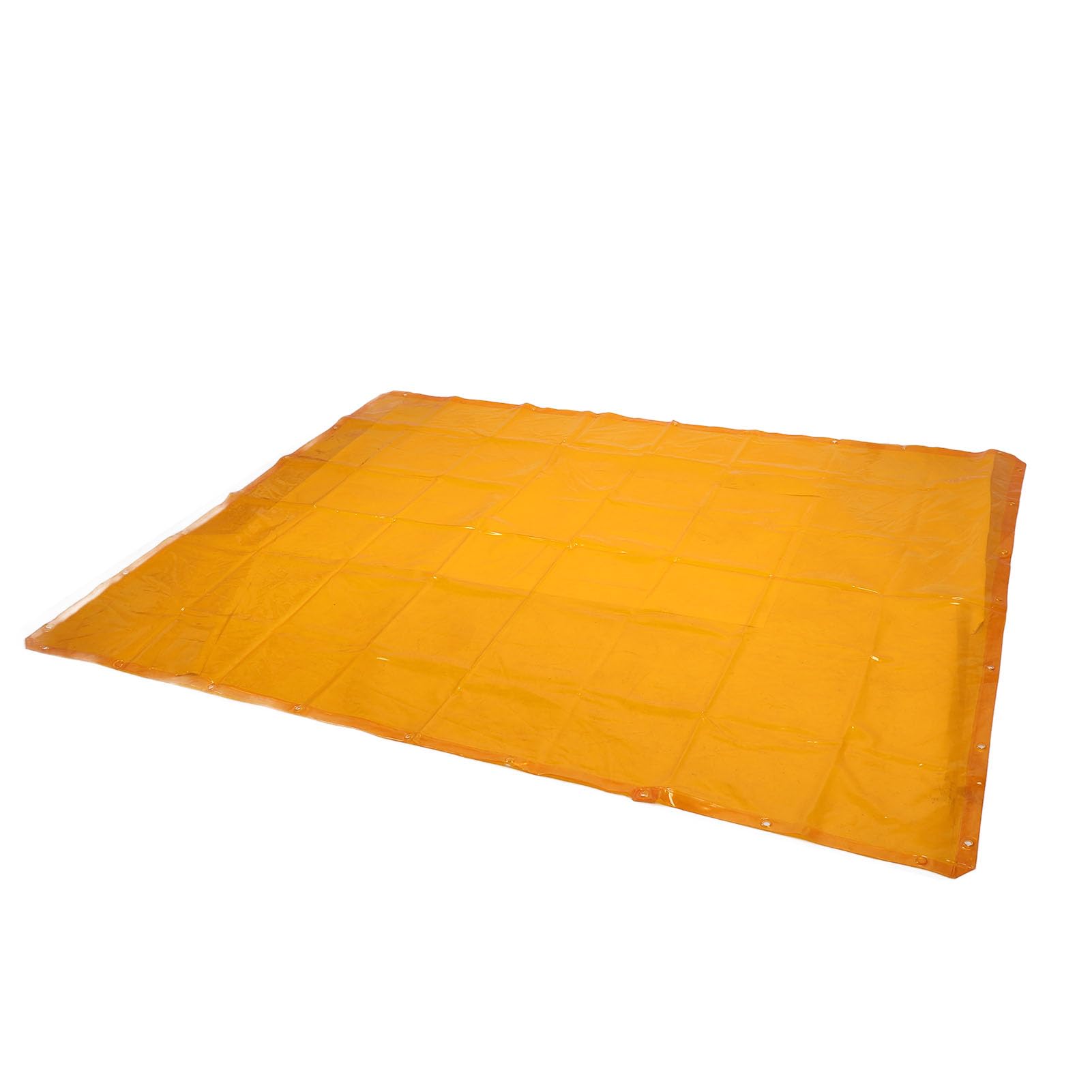 Rideau D'écran de Soudage Ignifuge pour la sécurité de L'atelier Jaune doré 5,71 X 7,68 Pieds avec œillets