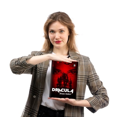 Image of Dracula by Bram Stoker (Paperback) : Timeless Classic Horror Novel, Iconic Vampire Story, Must-Read Gothic Fiction