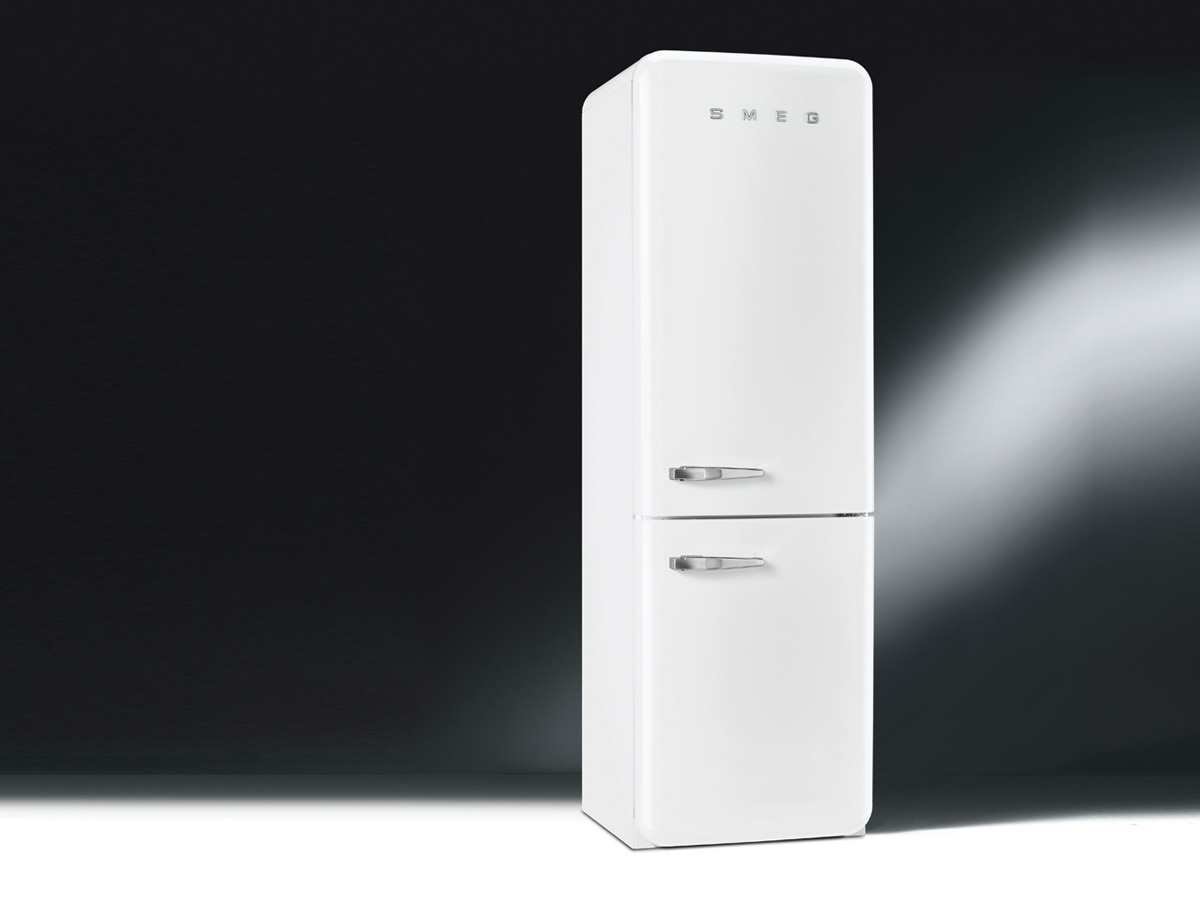 Smeg FAB32RBN1 Ans '50 Blanc Combiné