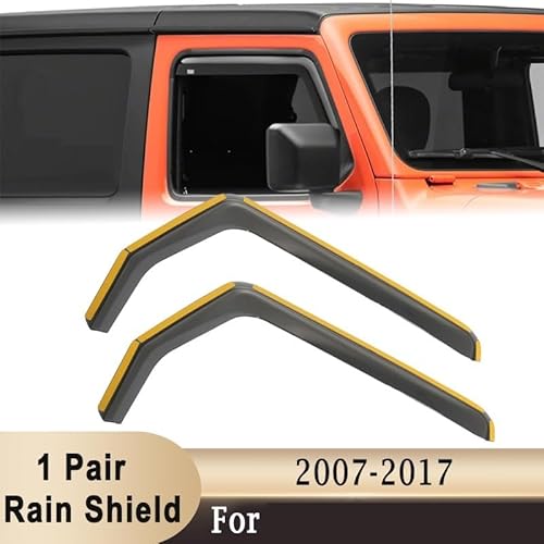 Finestrino laterale Deflettori per Jeep per