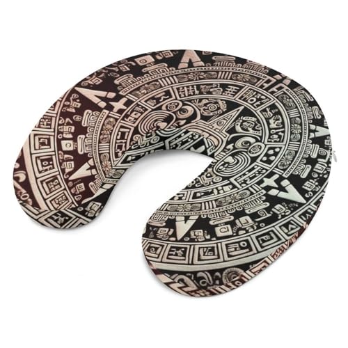 Almohada de espuma viscoelástica cervical para viajar miniatura 6