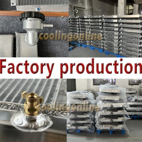 Miniatura 8 de VENTILADOR DE REVESTIMIENTO DE RADIADOR DE 3 ROW Para 97-11 Ford Explorer RangerMazdaMercury L4 V6#2173, Radiador de Repuesto