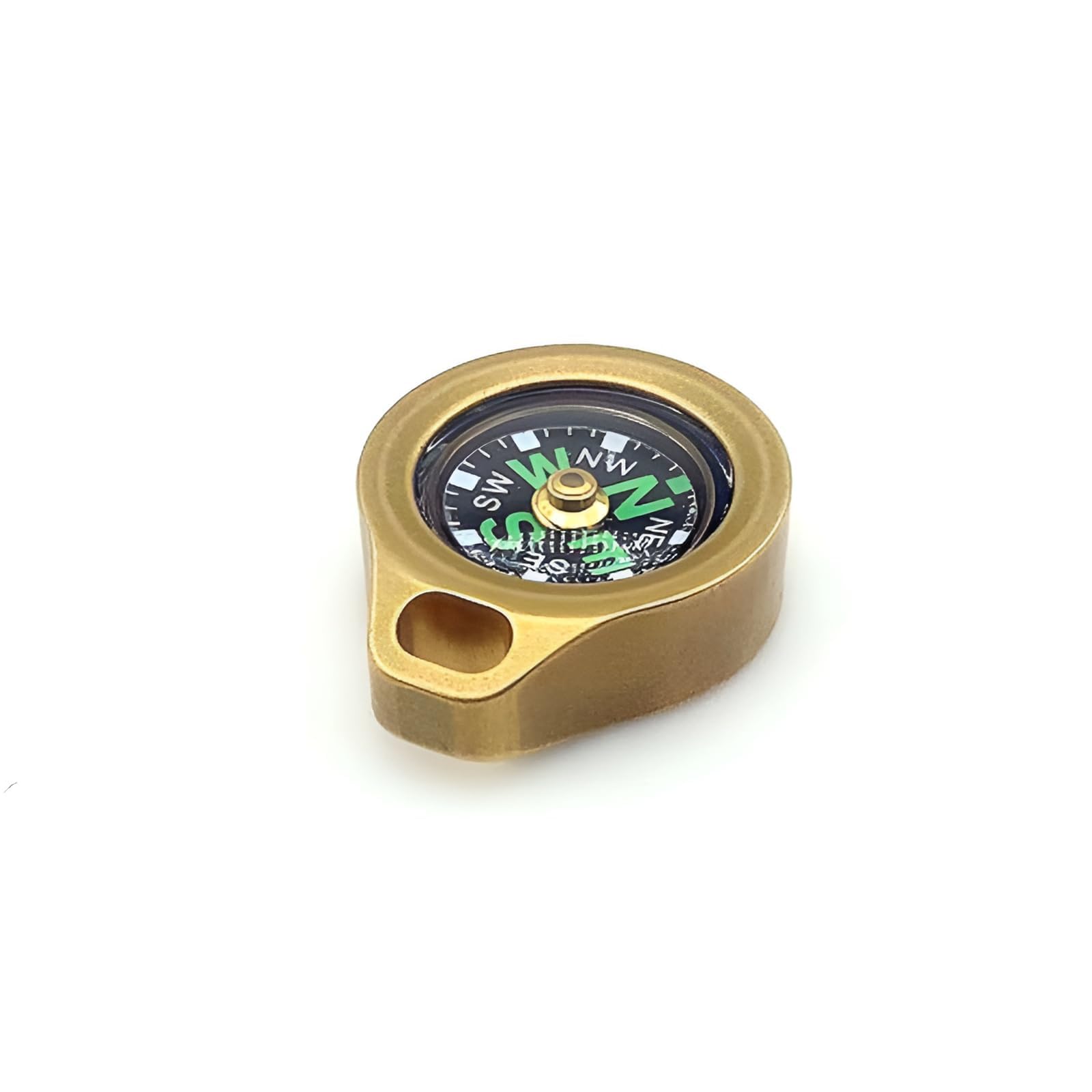 Dr.Metalleung Compact Pocket Brass Compass Brass Compass Small Compass Essential EDC Orienteering Tool for Hiking, Camping, Survival, and Outdoor Adventures | Durable & Stylish Design