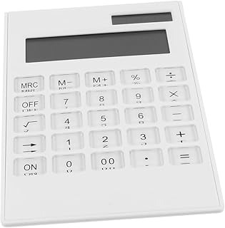 Ciieeo 1Pc Calculadora Solar Computador Pequena Calculadora Calculadora Ti Calculadoras Calculadoras De Escritório Desktop Pequeno Computador De Mesa Calculadora Ultrafina Papelaria