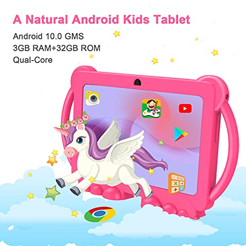Kids Tablet 7 inch Tablet for Kids Android 11 2GB RAM 32GB ROM Toddler Tablet Eye Protection HD Touch Screen with Dual… - Image 4