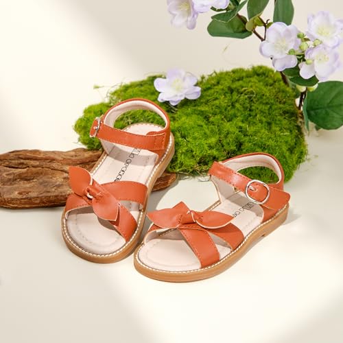 Image of Kiderence Toddler Girls Sandals Little Girls Kids Summer Shoes Toddler Sandals