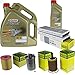 Produktbild Filter Set Inspektionspaket 6 Liter Motoröl Castrol EDGE Titanium FST 5W-30 LL MANN-FILTER Innenraumfilter Kraftstofffilter Luftfilter Ölfilter